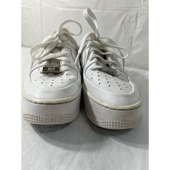 Nike Air Force 1 Sage Low 'Triple White' AR5339-100 Size 6 - Picture 4 of 14